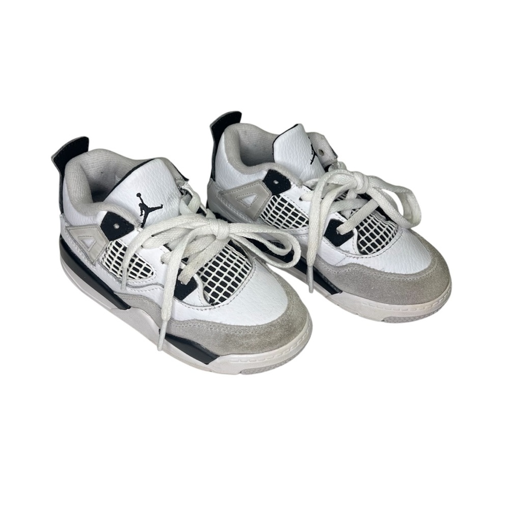 Air Jordan 4 toddler military black